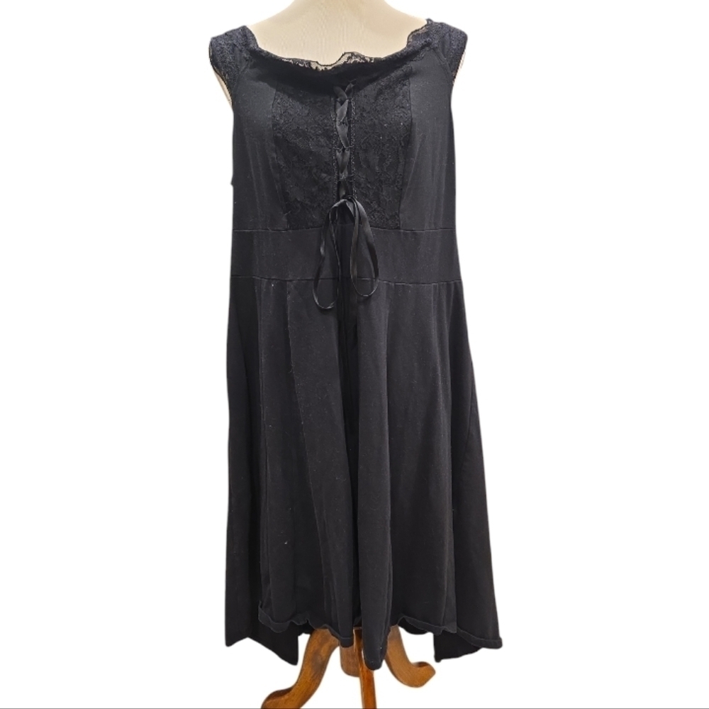 Tripp NYC Daang Goodman Y2K Dress Goth Lace